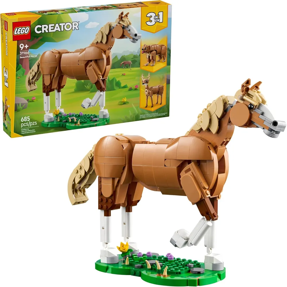 LEGO CREATOR 3 EN 1 CABALLO, OSO O CIERVO