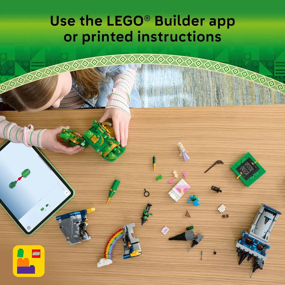 LEGO WICKED EMERALD CITY Y CASTILLO DE KIAMO KO CON FIGURAS