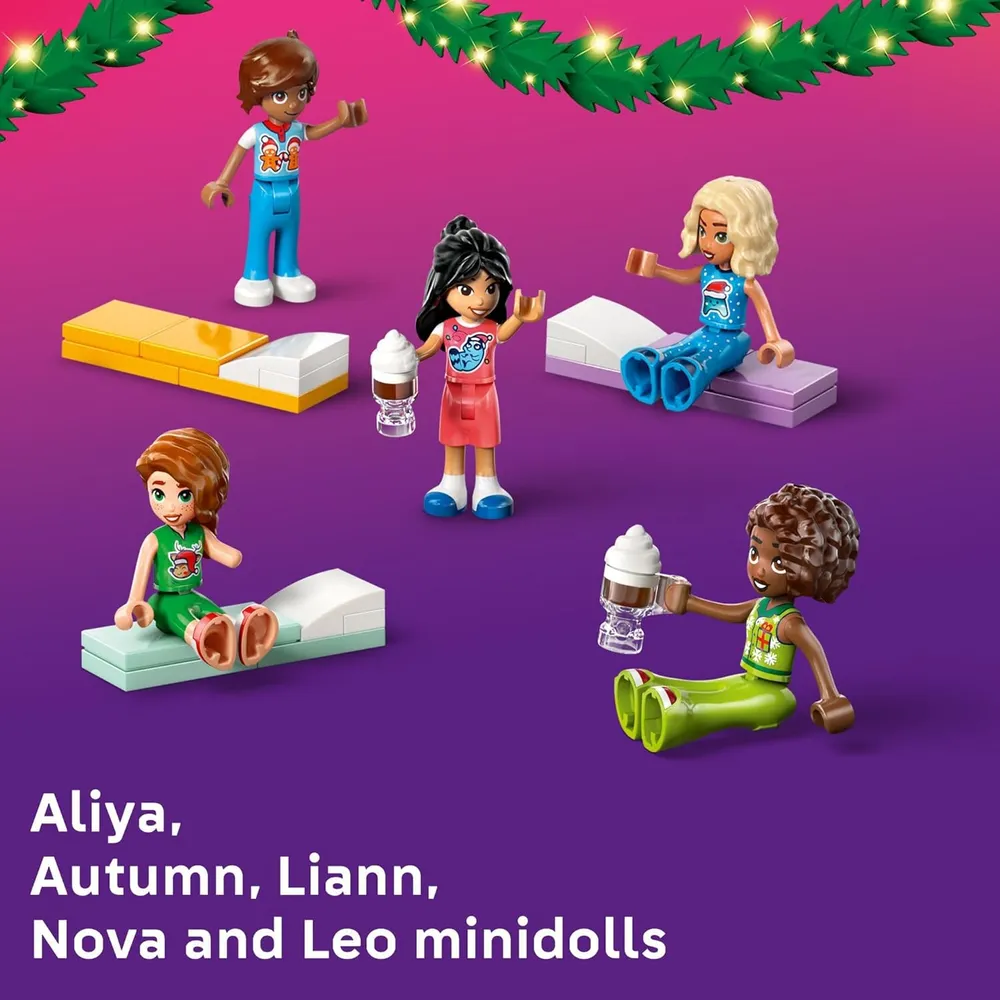 Calendario de Adviento Lego Friends 2025, 24 sorpresas con minimuñecas y mascotas