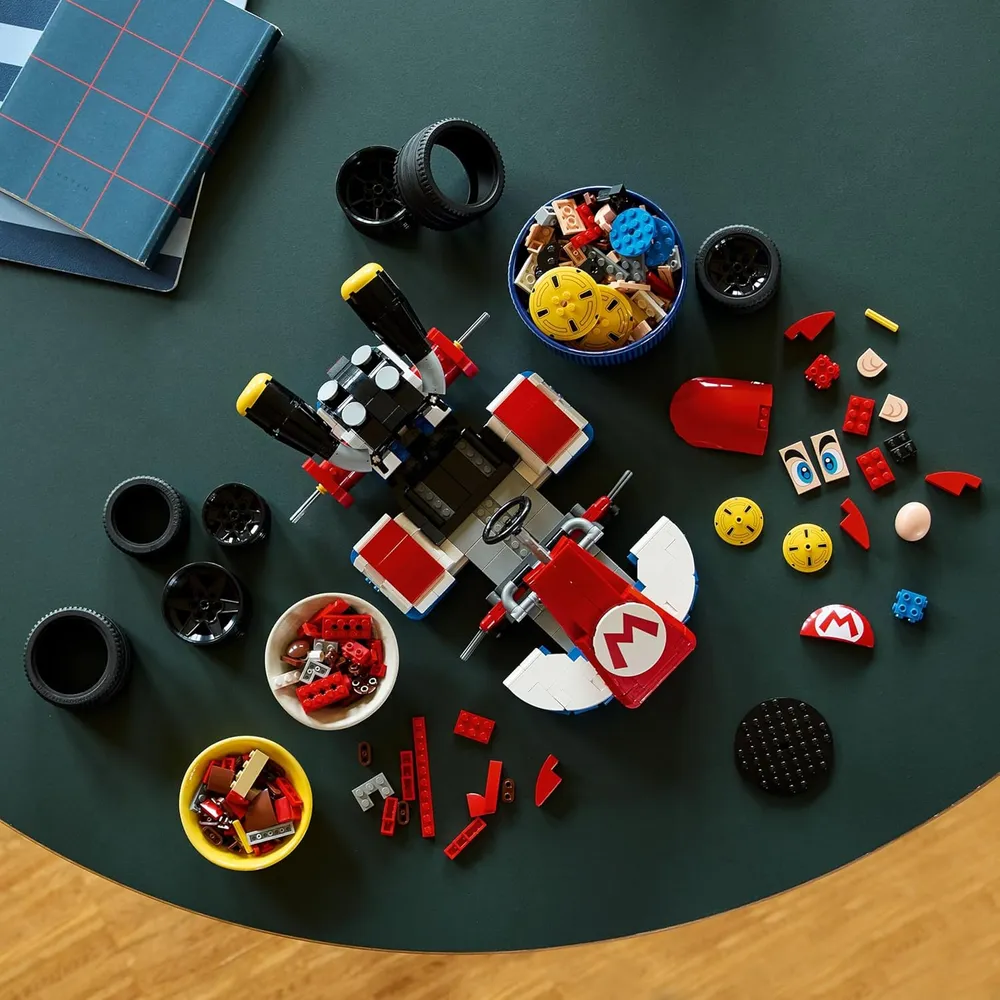 Lego Super Mario Mario Kart, set de construcción y decoración para adultos