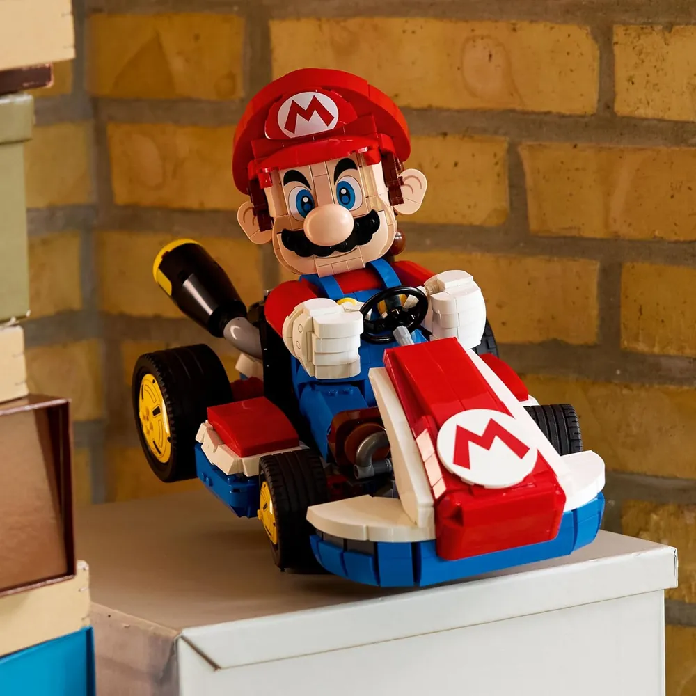 Lego Super Mario Mario Kart, set de construcción y decoración para adultos