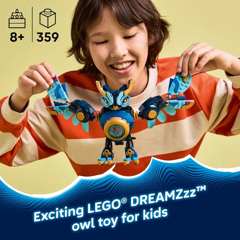 Lego Dreamzzz Zoey's Time Owl, set de construcción y juego narrativo