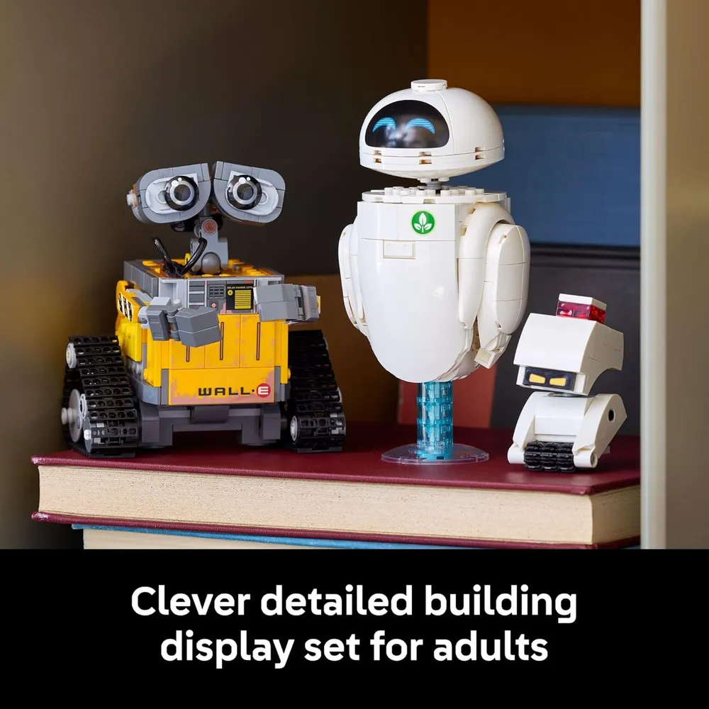 LEGO DISNEY PIXAR WALL-E Y EVE SET DE CONSTRUCCIÓN PARA ADULTOS