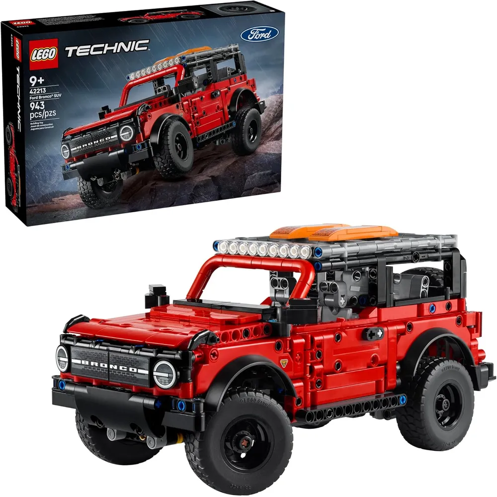 Lego Technic Ford Bronco, coche de juguete y set de construcción