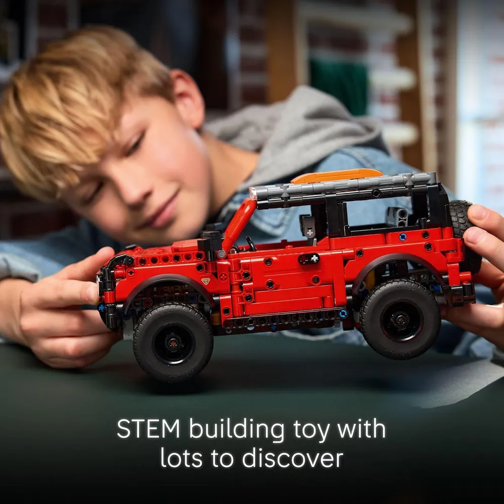 Lego Technic Ford Bronco, coche de juguete y set de construcción