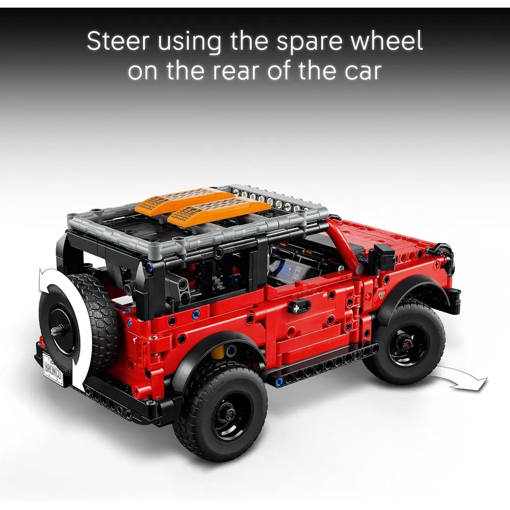 Lego Technic Ford Bronco, coche de juguete y set de construcción