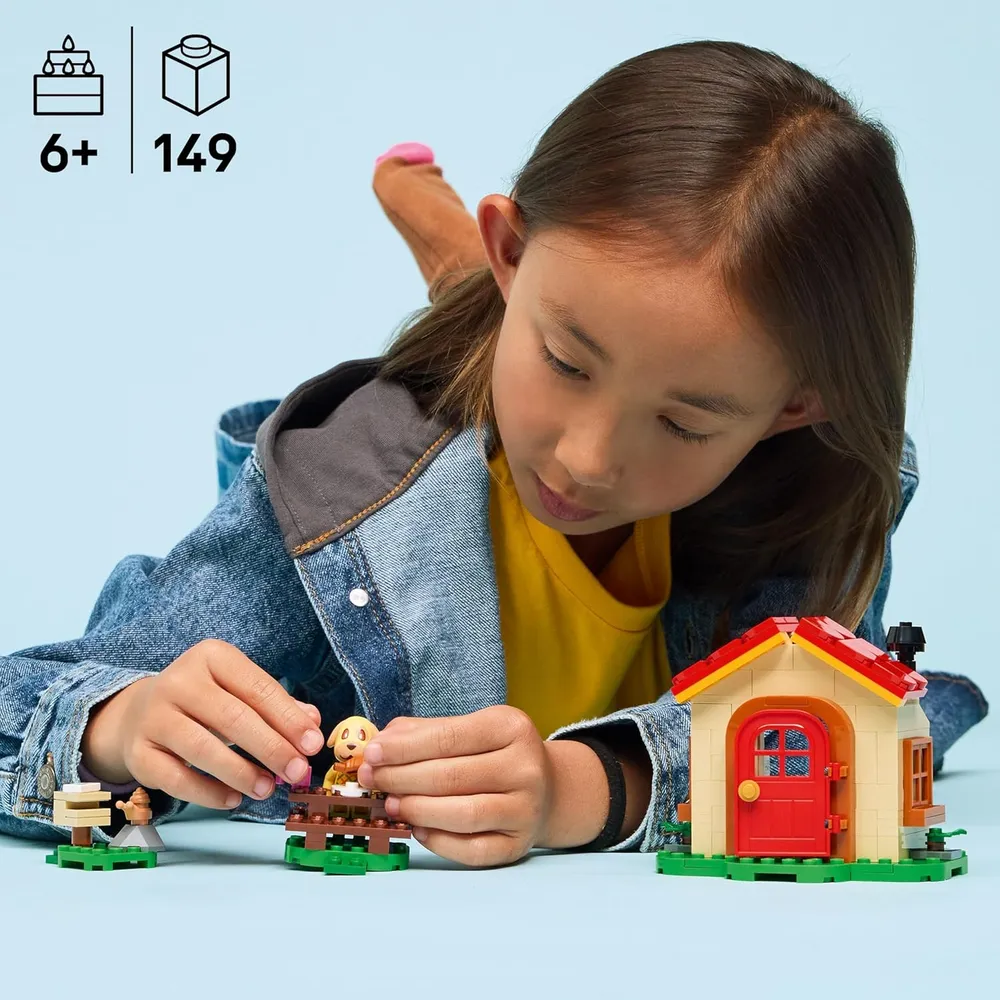 Lego Animal Crossing La acogedora casa de Goldie, set de construcción