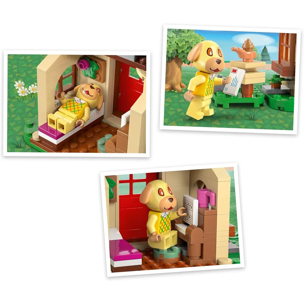 Lego Animal Crossing La acogedora casa de Goldie, set de construcción