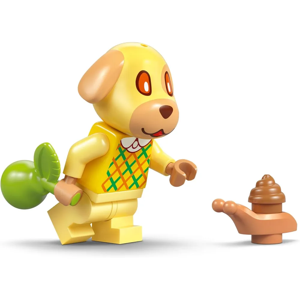 Lego Animal Crossing La acogedora casa de Goldie, set de construcción