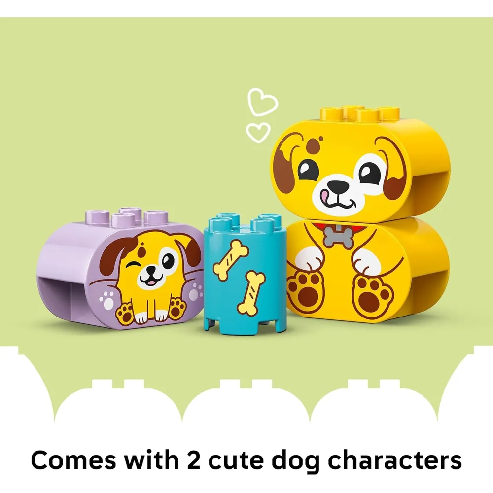 Lego Duplo Mi Primer Clasificador de Formas Casita de Perritos, juego educativo
