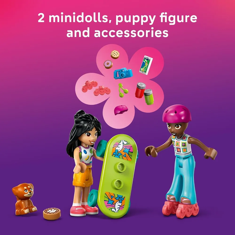 Lego Friends Coche de juguete para viajes por carretera, set construible