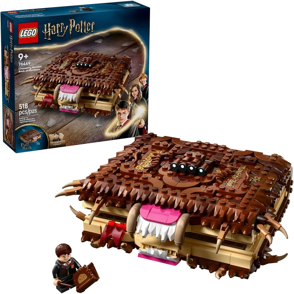 Lego Harry Potter Monstruo Mordedor Libro de los Monstruos, set de juego