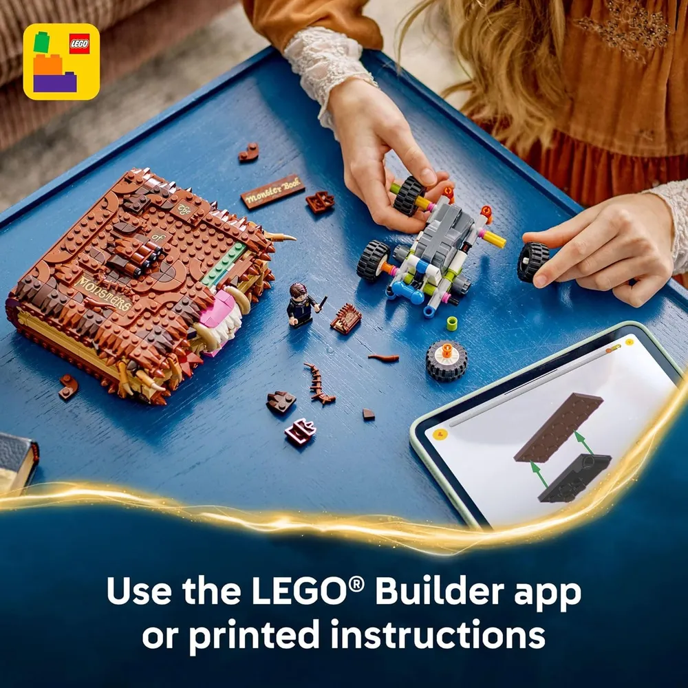 Lego Harry Potter Monstruo Mordedor Libro de los Monstruos, set de juego