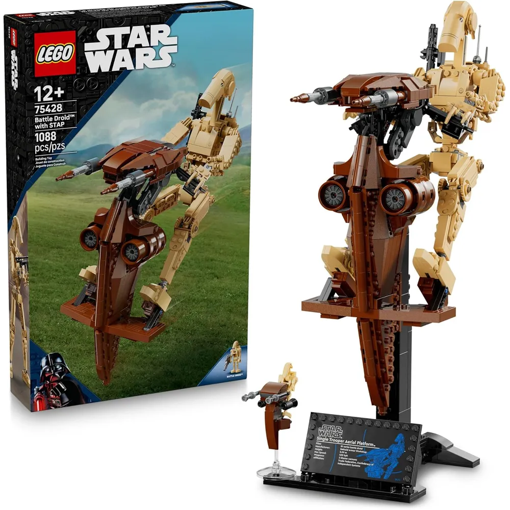 Lego Star Wars La Amenaza Fantasma Droide de Batalla con Correa, set de construcción