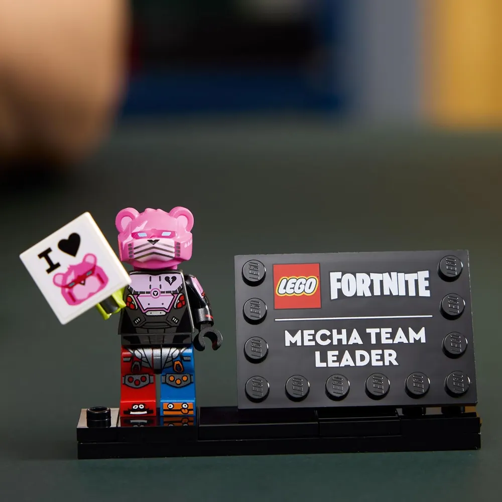 Lego Fortnite Mecha Líder del Equipo, set de construcción coleccionable para fans