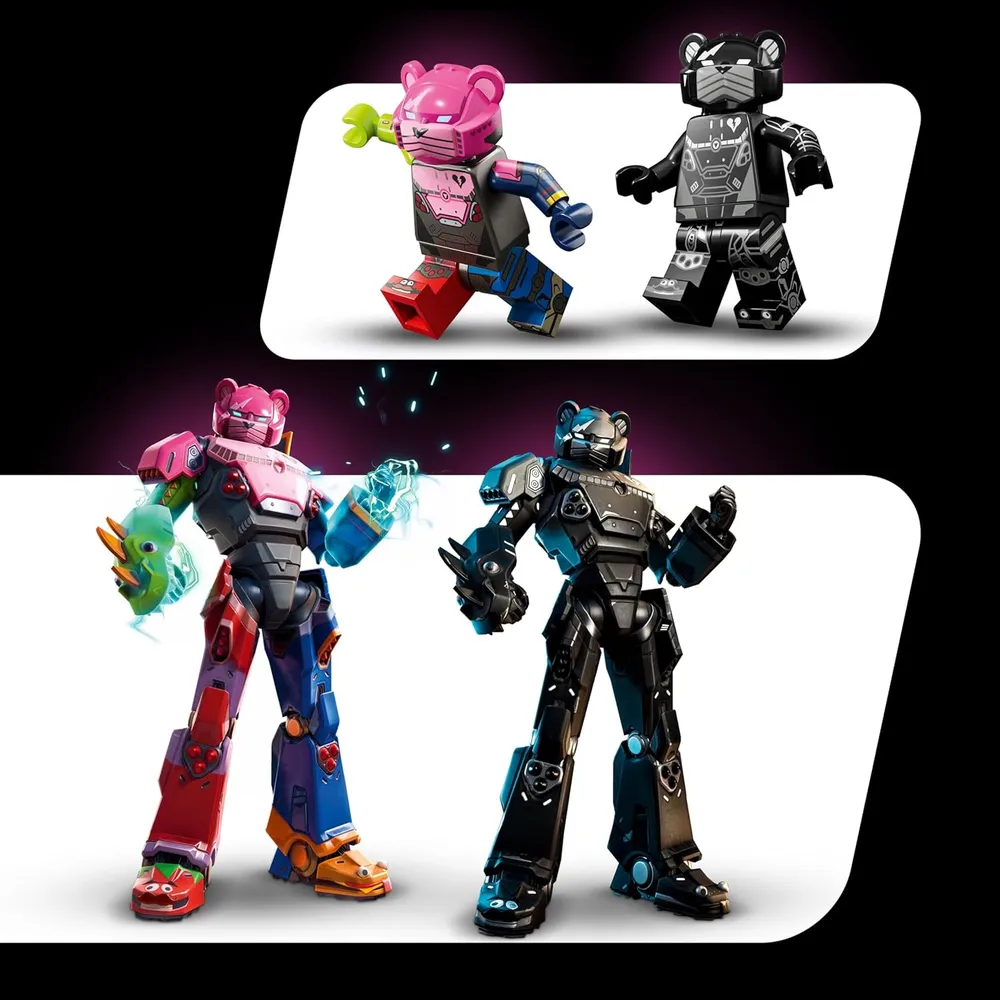 Lego Fortnite Mecha Líder del Equipo, set de construcción coleccionable para fans