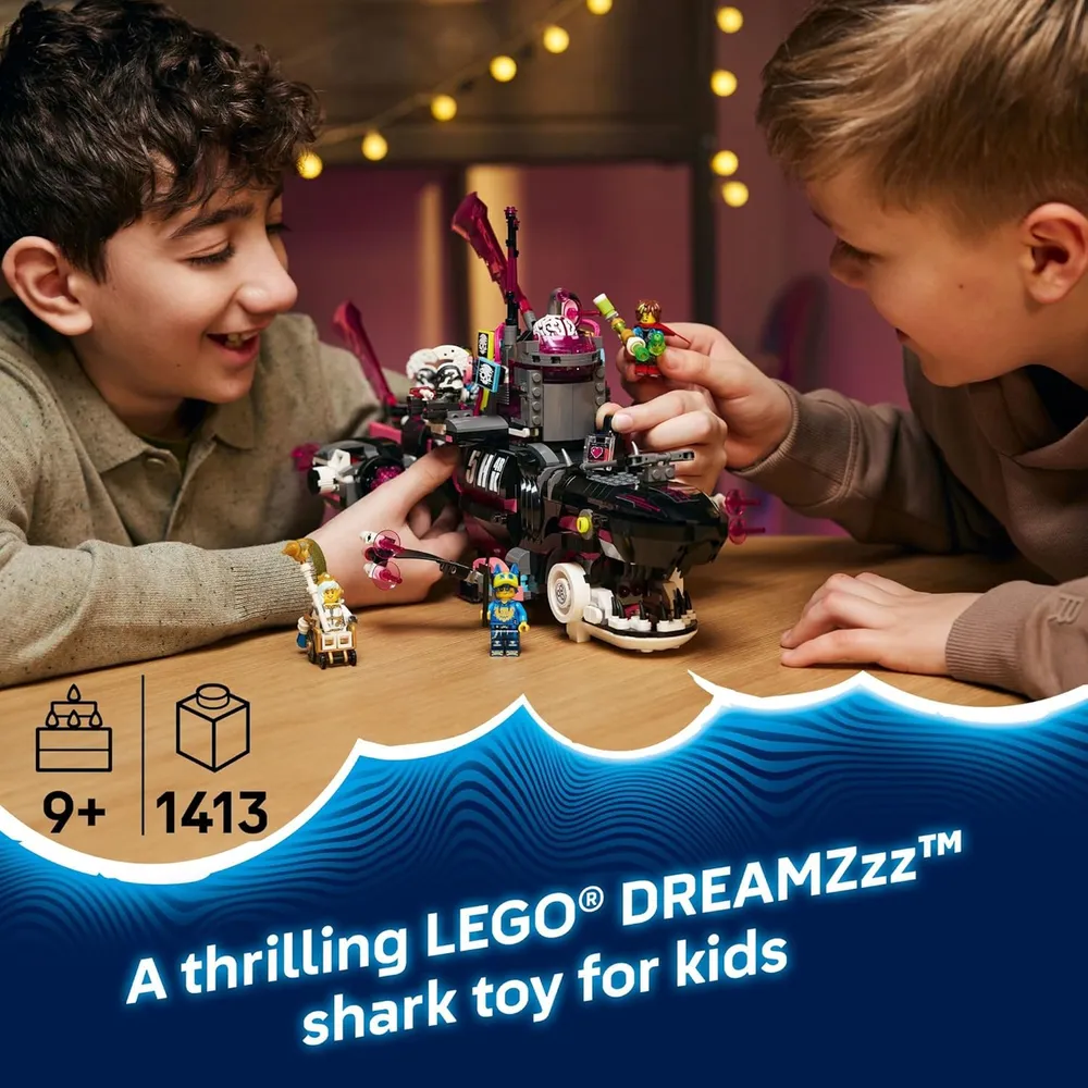 Lego Dreamzzz Submarino Tiburón Pesadilla, construcción y juego de simulación