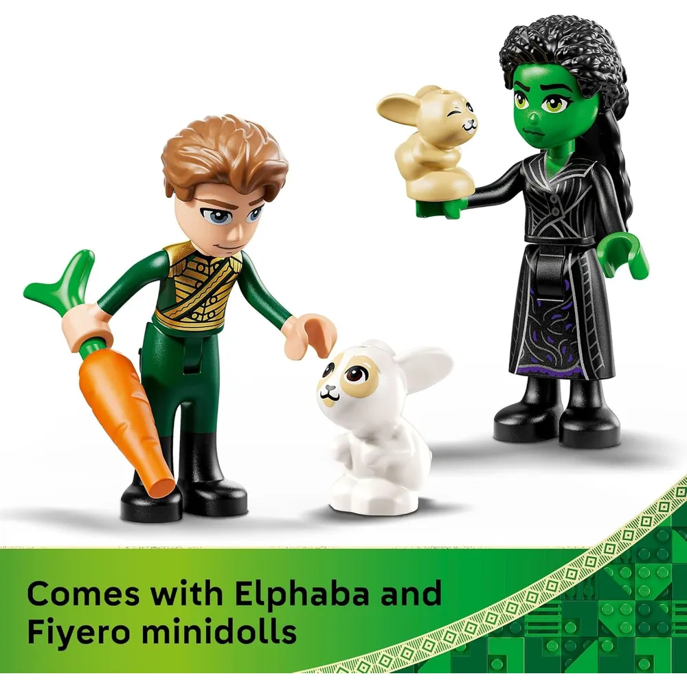 Lego Refugio de la Malvada Elphaba, construcción con figuras y amigos del bosque