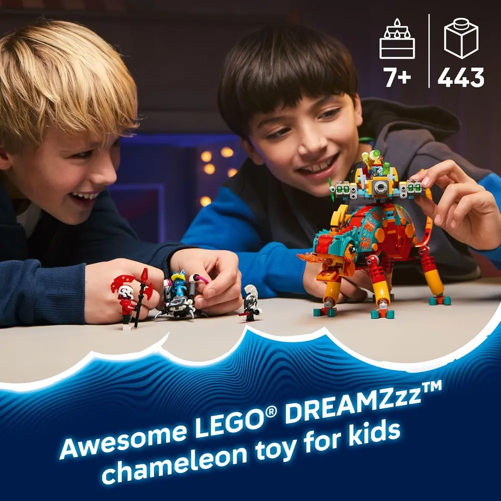 LEGO DREAMZZZ CAMALEÓN DE FUEGO DE MATEO 2 MODOS DE JUEGO