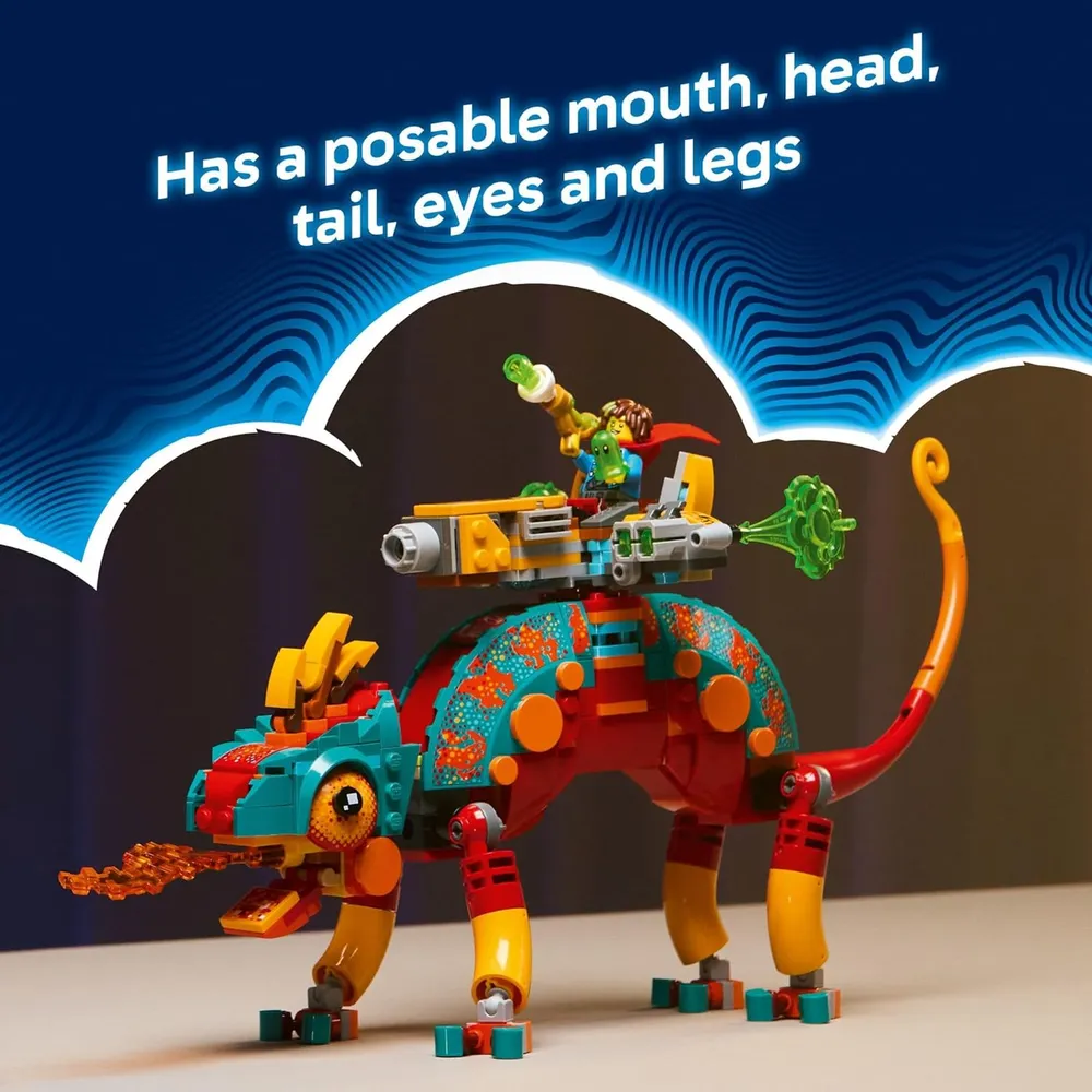 LEGO DREAMZZZ CAMALEÓN DE FUEGO DE MATEO 2 MODOS DE JUEGO