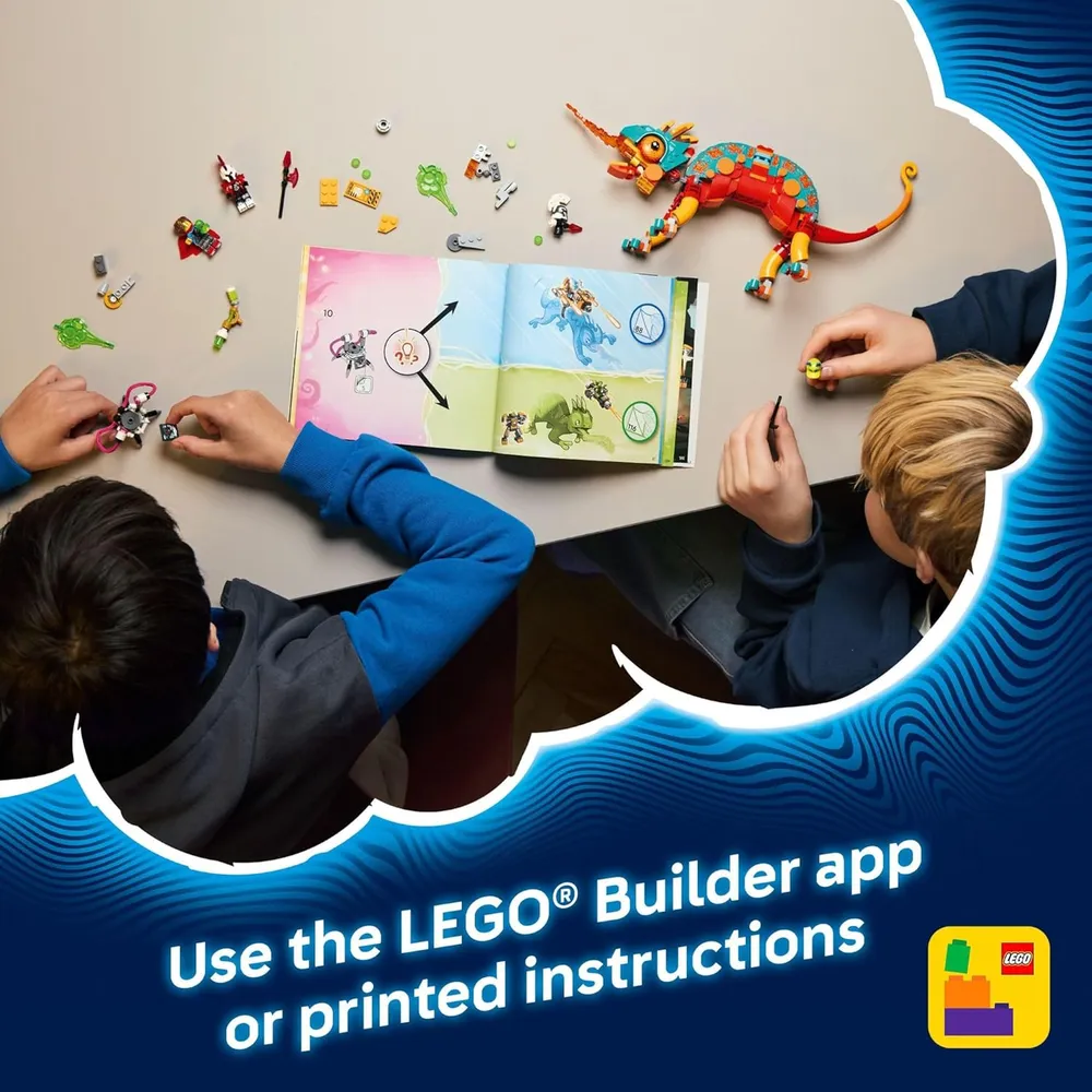 LEGO DREAMZZZ CAMALEÓN DE FUEGO DE MATEO 2 MODOS DE JUEGO
