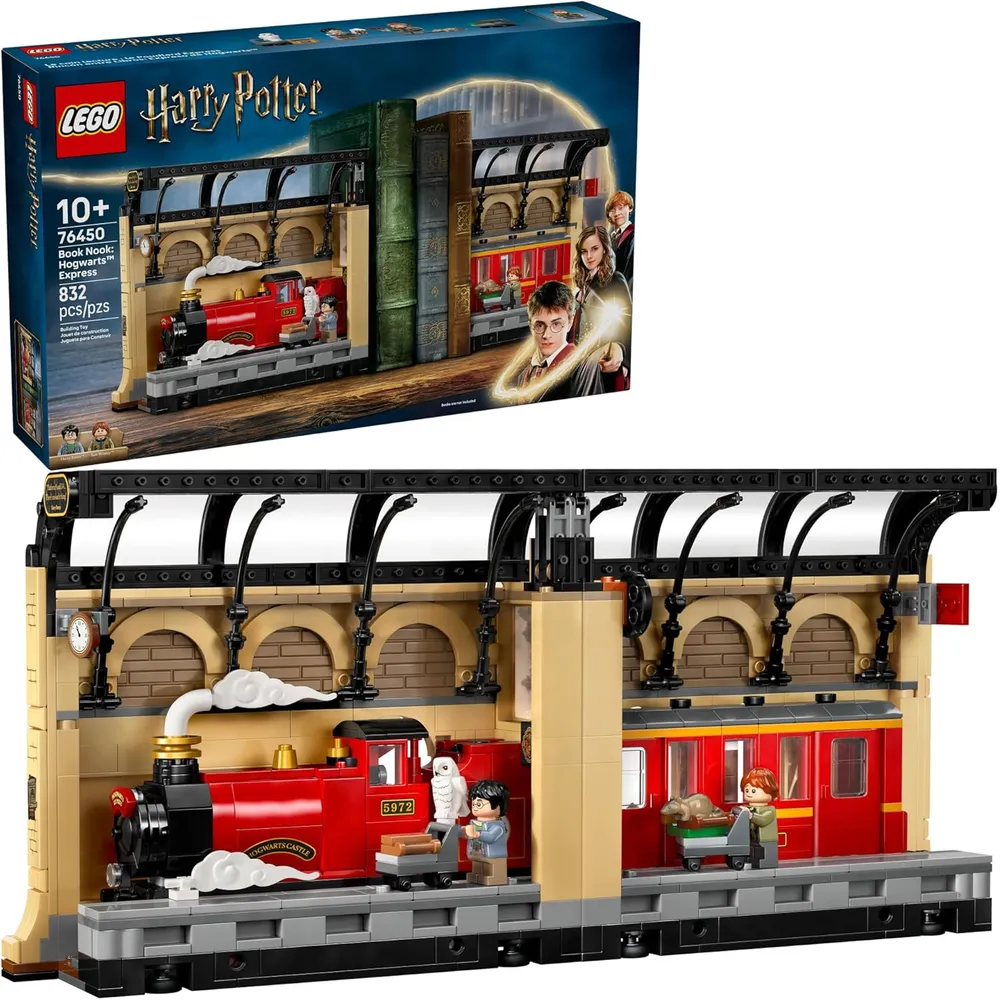 Lego Harry Potter Rincón de lectura, Expreso de Hogwarts con minifiguras
