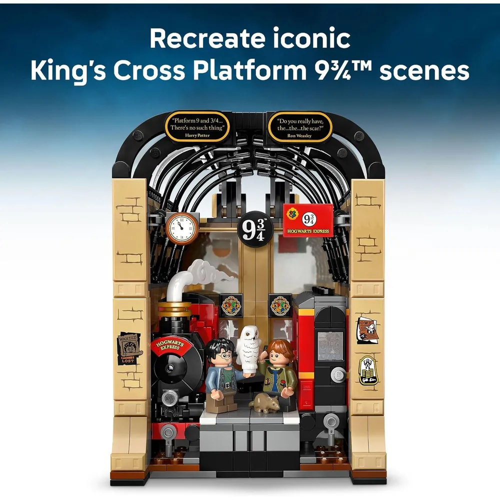 Lego Harry Potter Rincón de lectura, Expreso de Hogwarts con minifiguras
