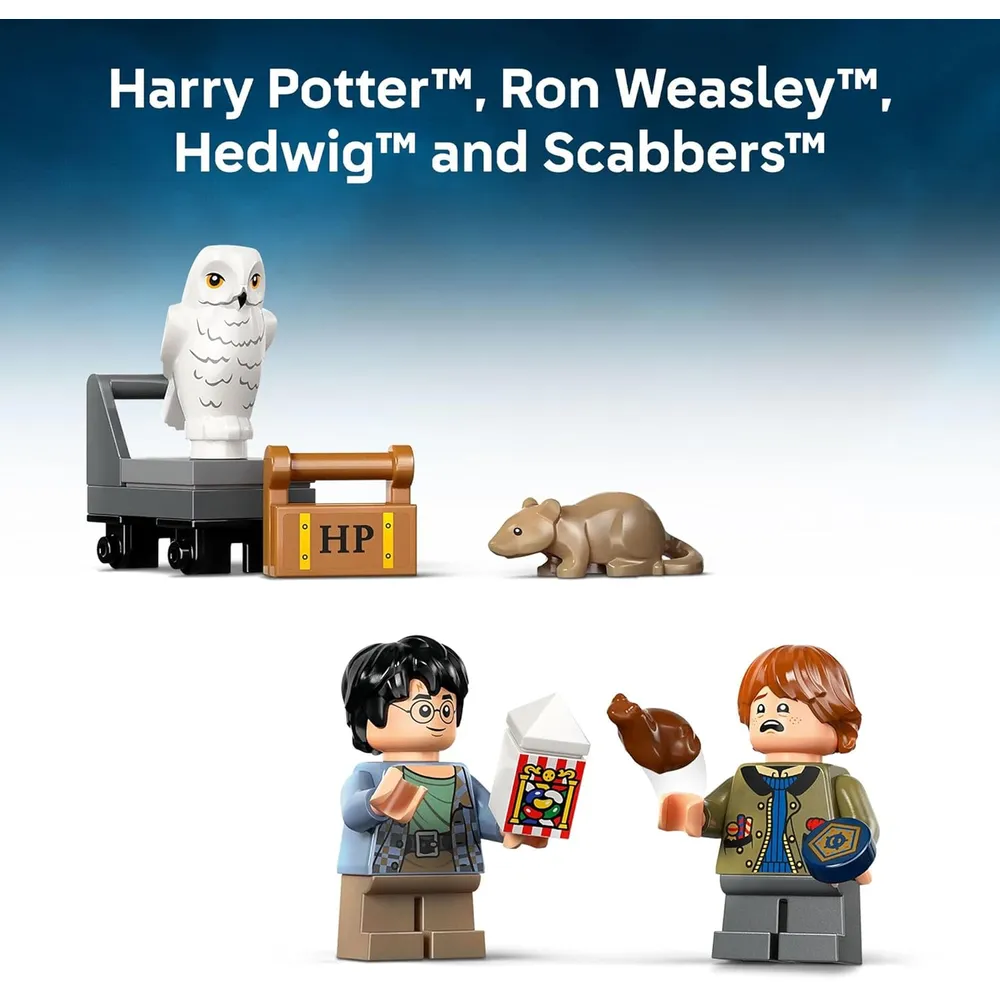 Lego Harry Potter Rincón de lectura, Expreso de Hogwarts con minifiguras