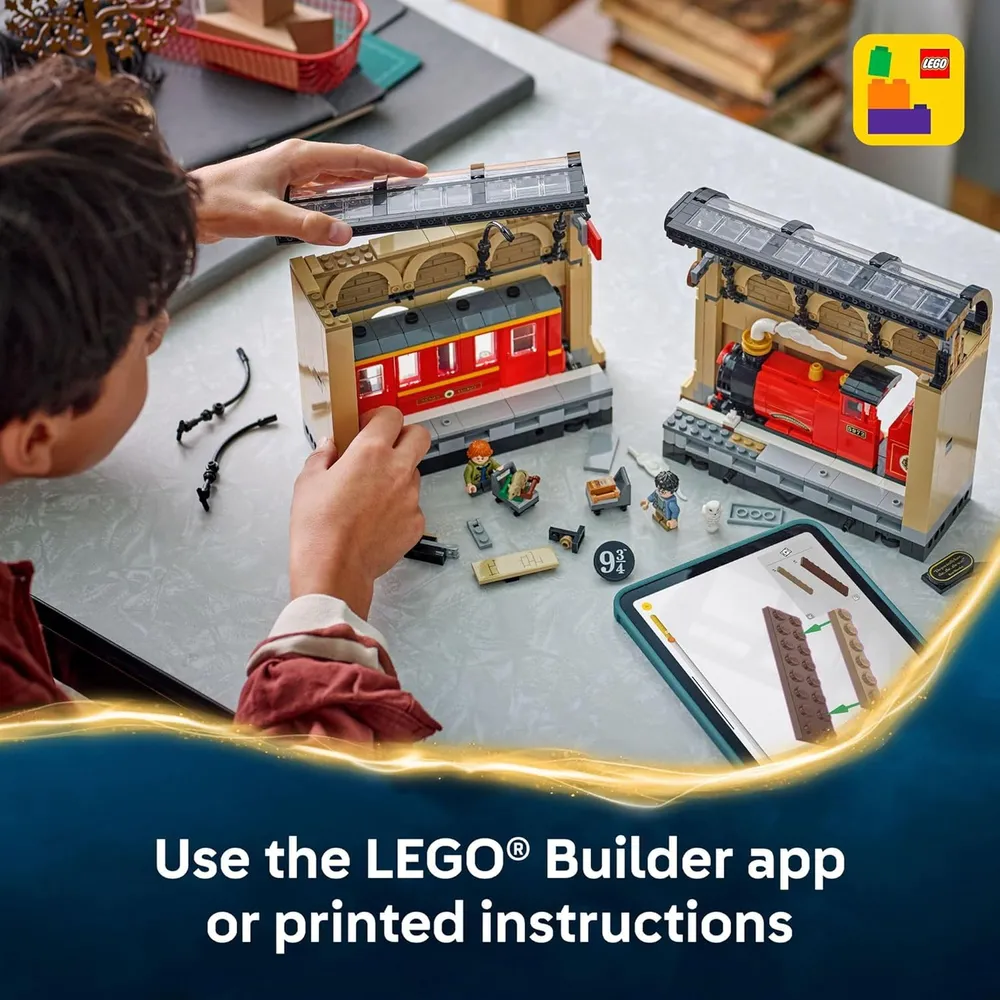 Lego Harry Potter Rincón de lectura, Expreso de Hogwarts con minifiguras