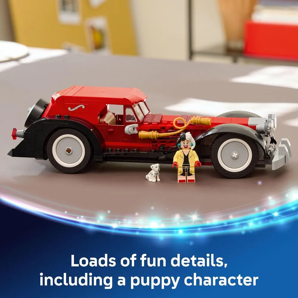 LEGO DISNEY COCHE DE CRUELLA DE VIL 101 DÁLMATAS