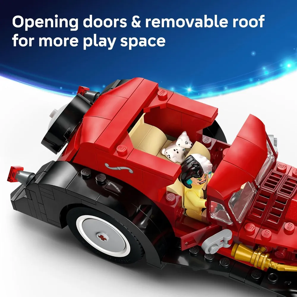 LEGO DISNEY COCHE DE CRUELLA DE VIL 101 DÁLMATAS