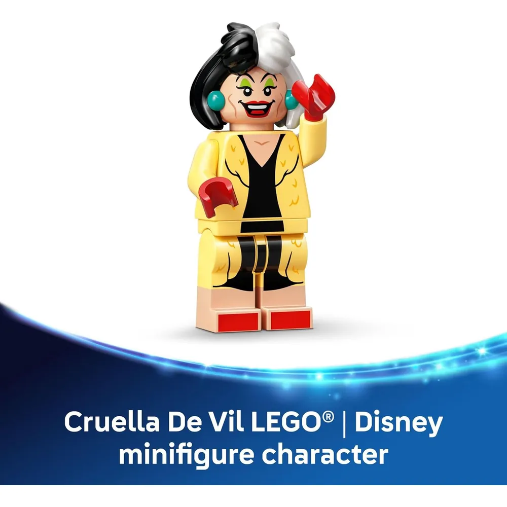 LEGO DISNEY COCHE DE CRUELLA DE VIL 101 DÁLMATAS