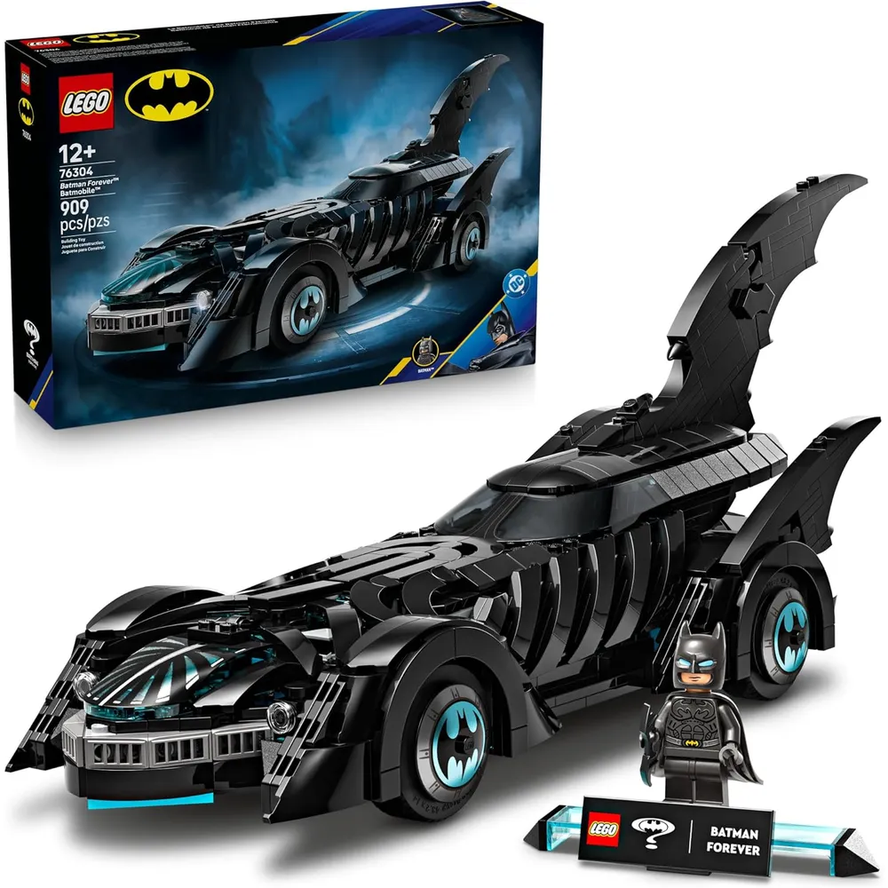 Lego DC Batman Batmóvil Forever, juguete de construcción con minifigura