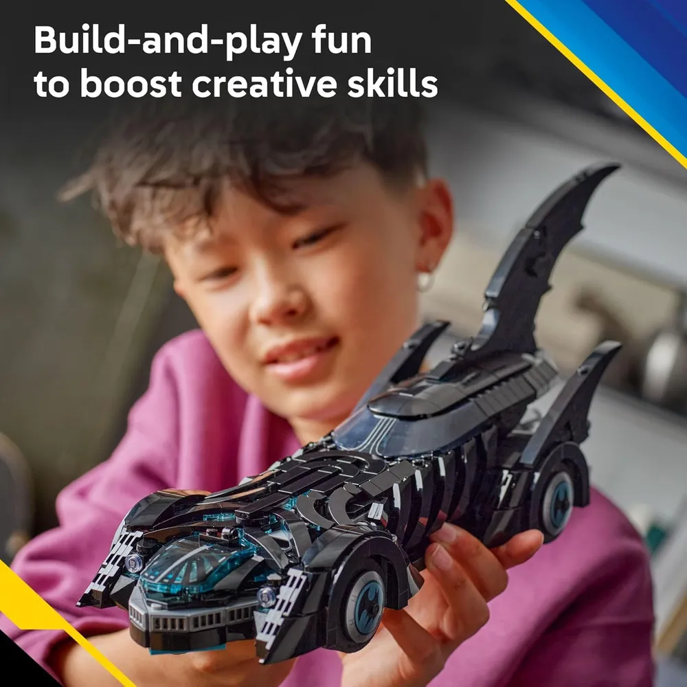 Lego DC Batman Batmóvil Forever, juguete de construcción con minifigura