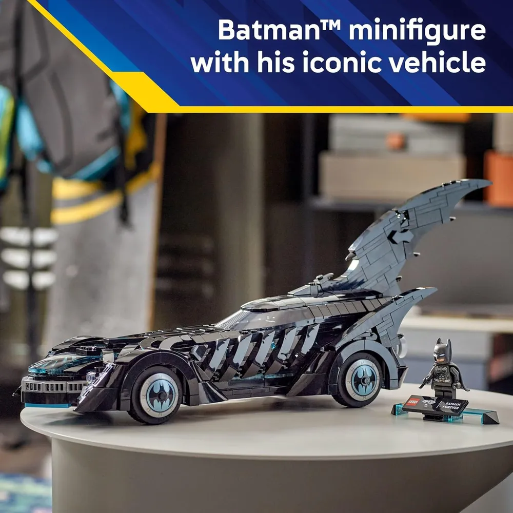 Lego DC Batman Batmóvil Forever, juguete de construcción con minifigura