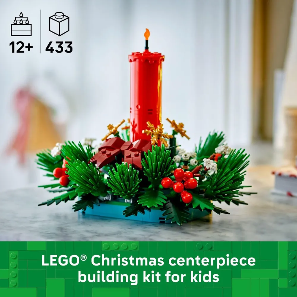 LEGO NAVIDAD CENTRO DE MESA Y DECORACIÓN