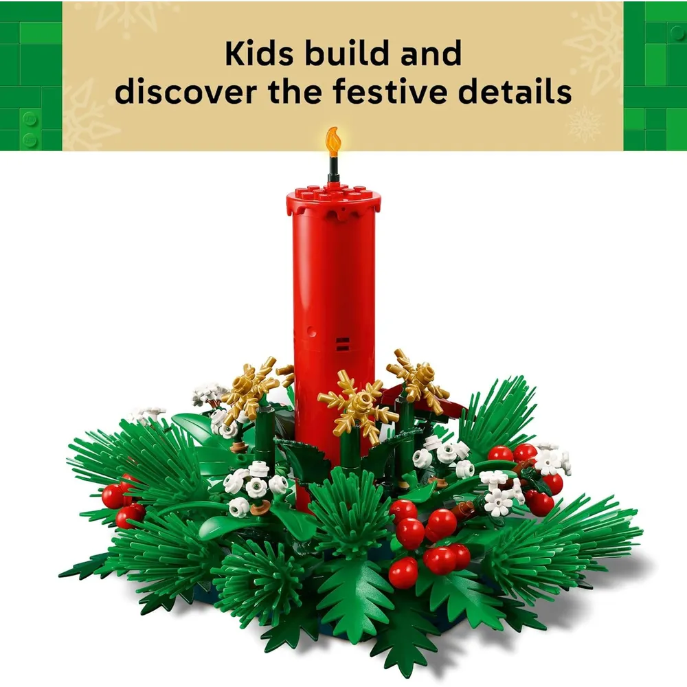 LEGO NAVIDAD CENTRO DE MESA Y DECORACIÓN