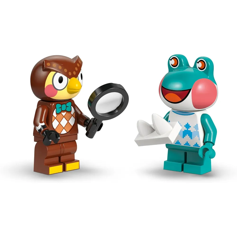 Lego Animal Crossing Museo de Sócrates, construcción y juego con 2 figuras