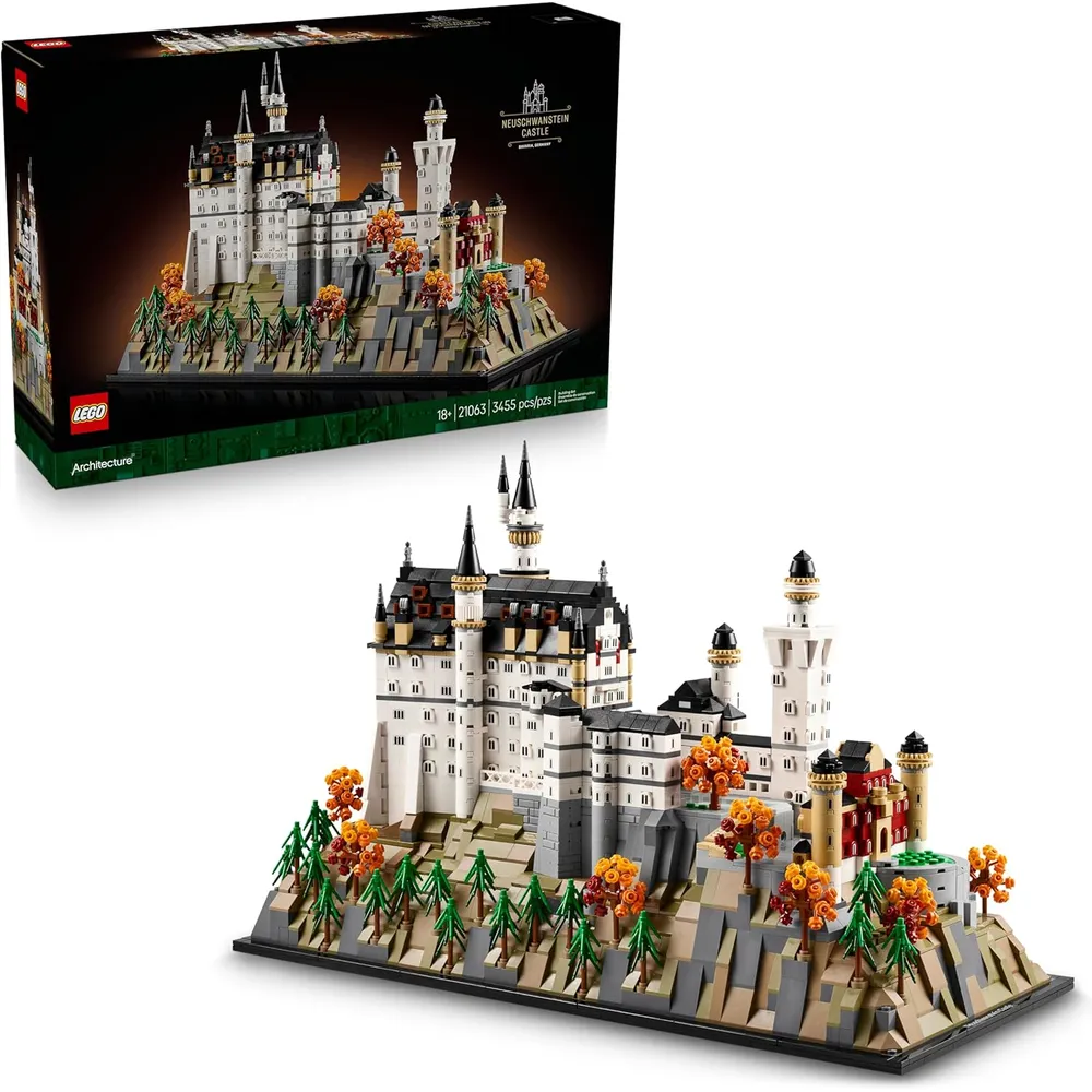 Lego Architecture Castillo de Neuschwanstein, maqueta coleccionable