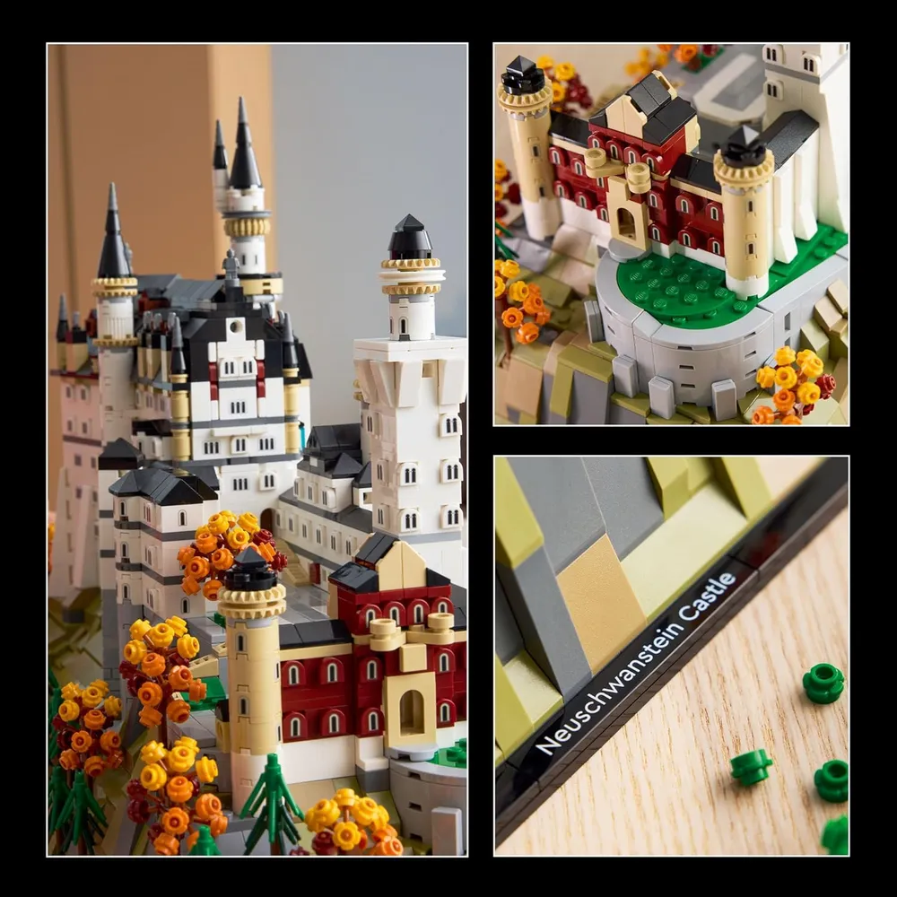 Lego Architecture Castillo de Neuschwanstein, maqueta coleccionable