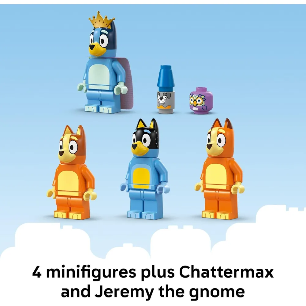 LEGO BLUEY CASA DE LA FAMILIA CON 5 PERSONAJES