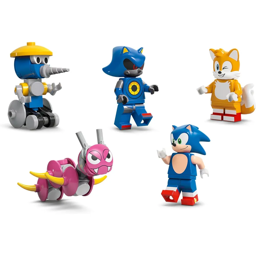 LEGO SONIC TEAM CAMIÓN DE MANDO CON 5 FIGURAS