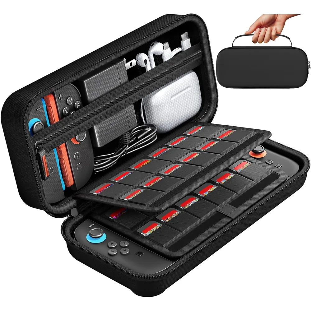Estuche de Viaje Pequeño para Nintendo Switch 2 | Negro