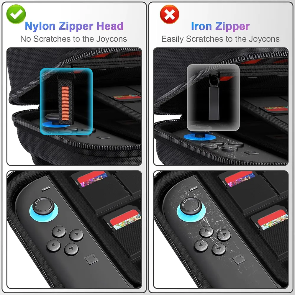 b0drx5szqz_3_webp.webp Estuche de Viaje Pequeño para Nintendo Switch 2 | Negro