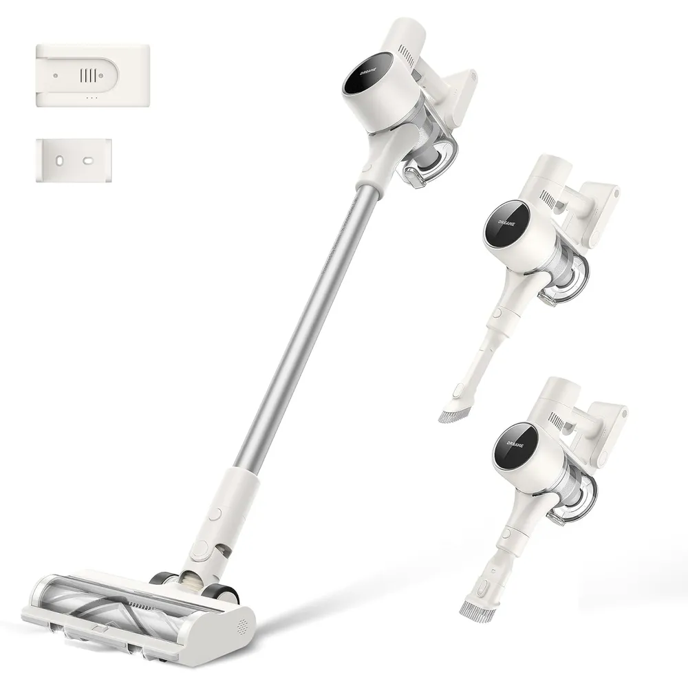 Dreame R10 Pure aspiradora inalámbrica con LED antienredos | Blanco