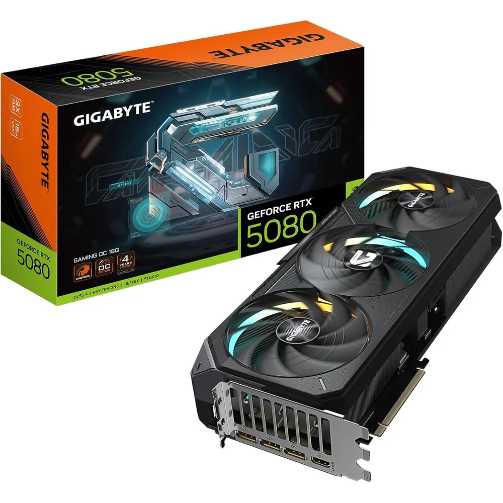 Gigabyte GeForce RTX 5080 Gaming 16GB OC