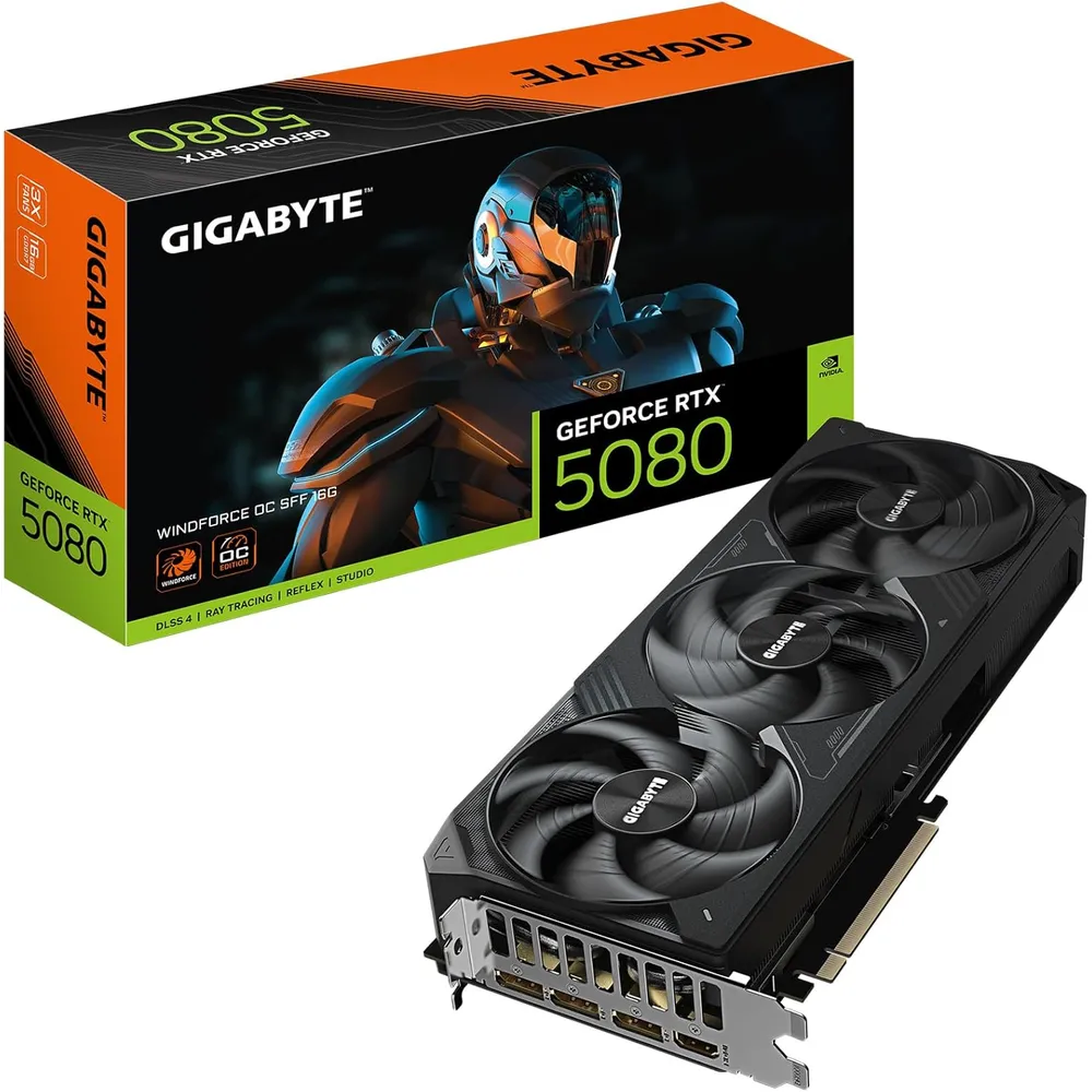 Gigabyte GeForce RTX 5080 Windforce SFF 16GB OC