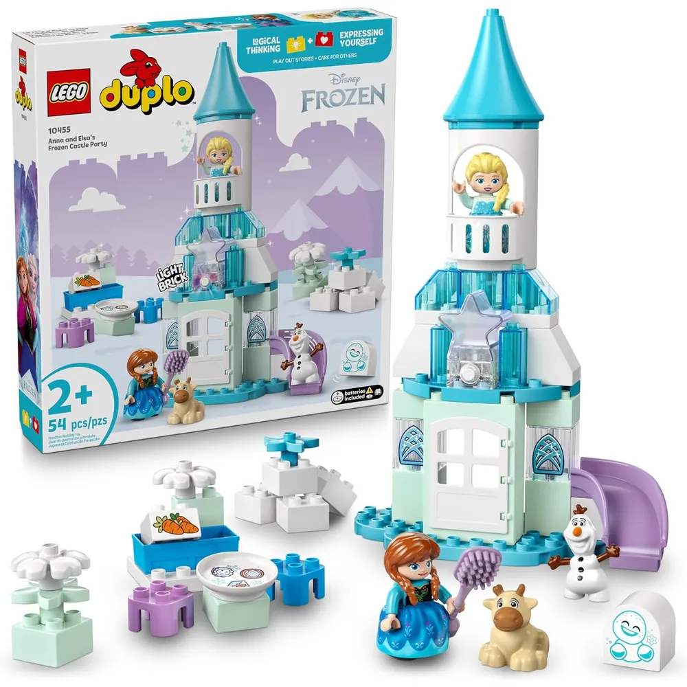 Lego Duplo Disney Anna y Elsa, Fiesta en el Castillo de Frozen
