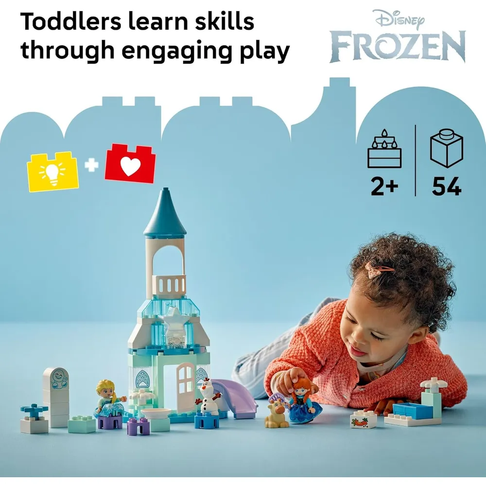Lego Duplo Disney Anna y Elsa, Fiesta en el Castillo de Frozen