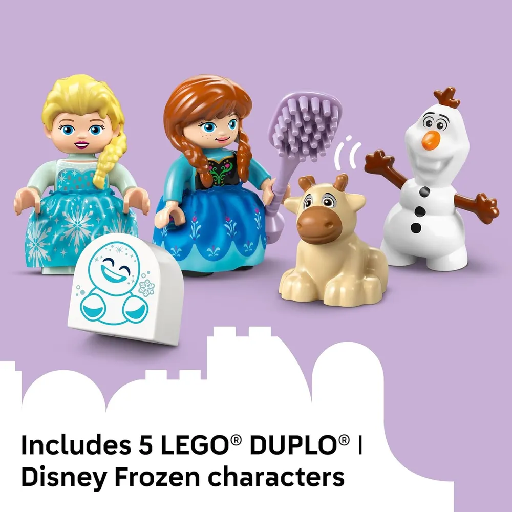 Lego Duplo Disney Anna y Elsa, Fiesta en el Castillo de Frozen